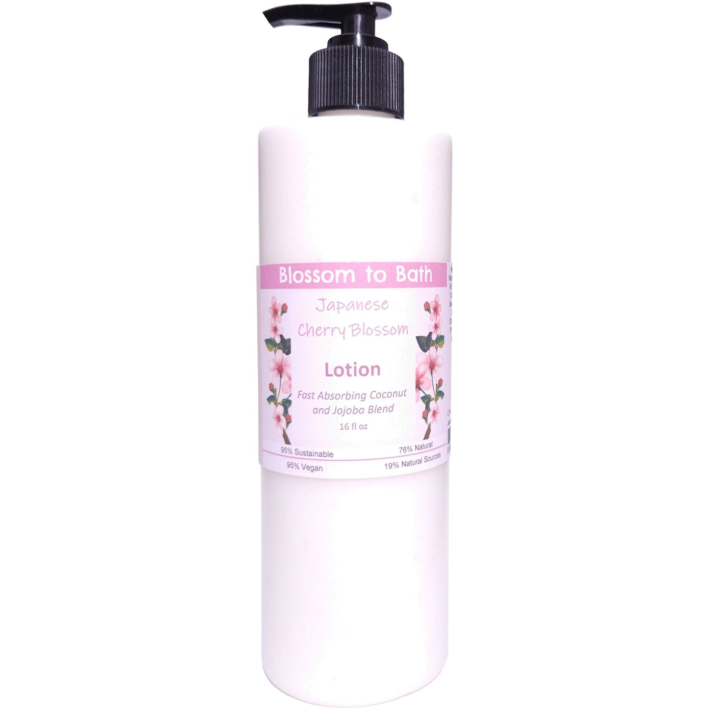 Japanese Cherry Blossom Lotion (16 ounce) - Phthalate Free Fragrance