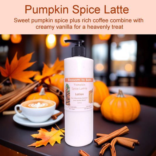 Pumpkin Spice Latte Lotion (16 ounce) - Phthalate Free Fragrance