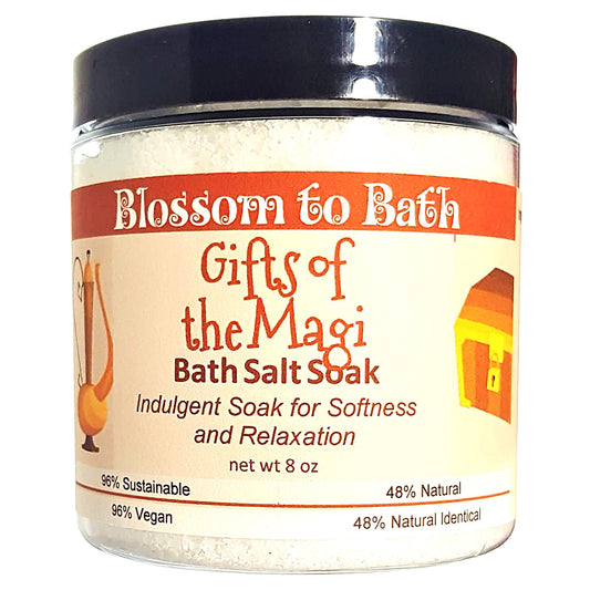 Gifts of the Magi Bath Salt Soak (8 ounce) - Phthalate Free Fragrance