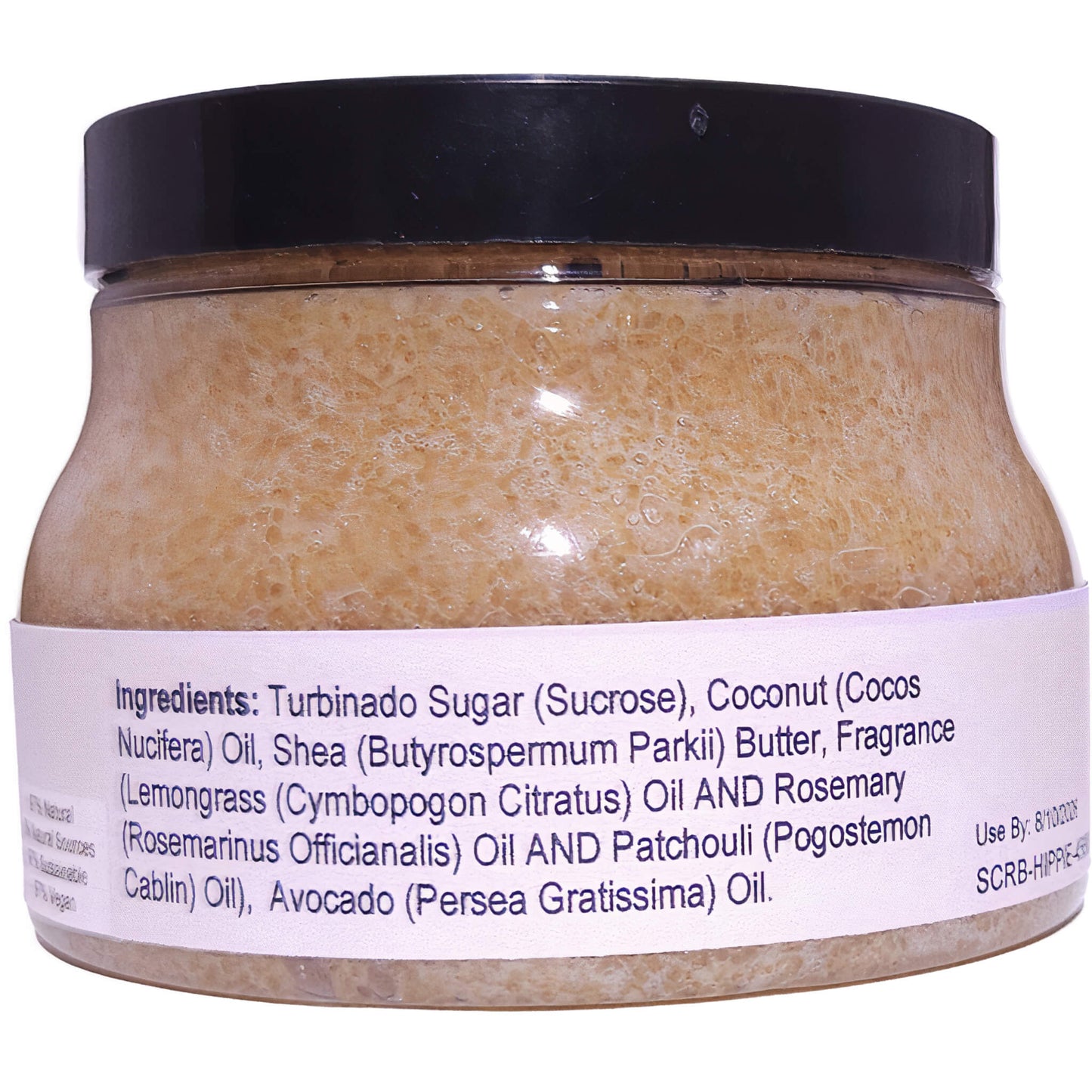 Happy Hippie Body Scrub (8 Ounce) - Pure Essential Oil Fragrance