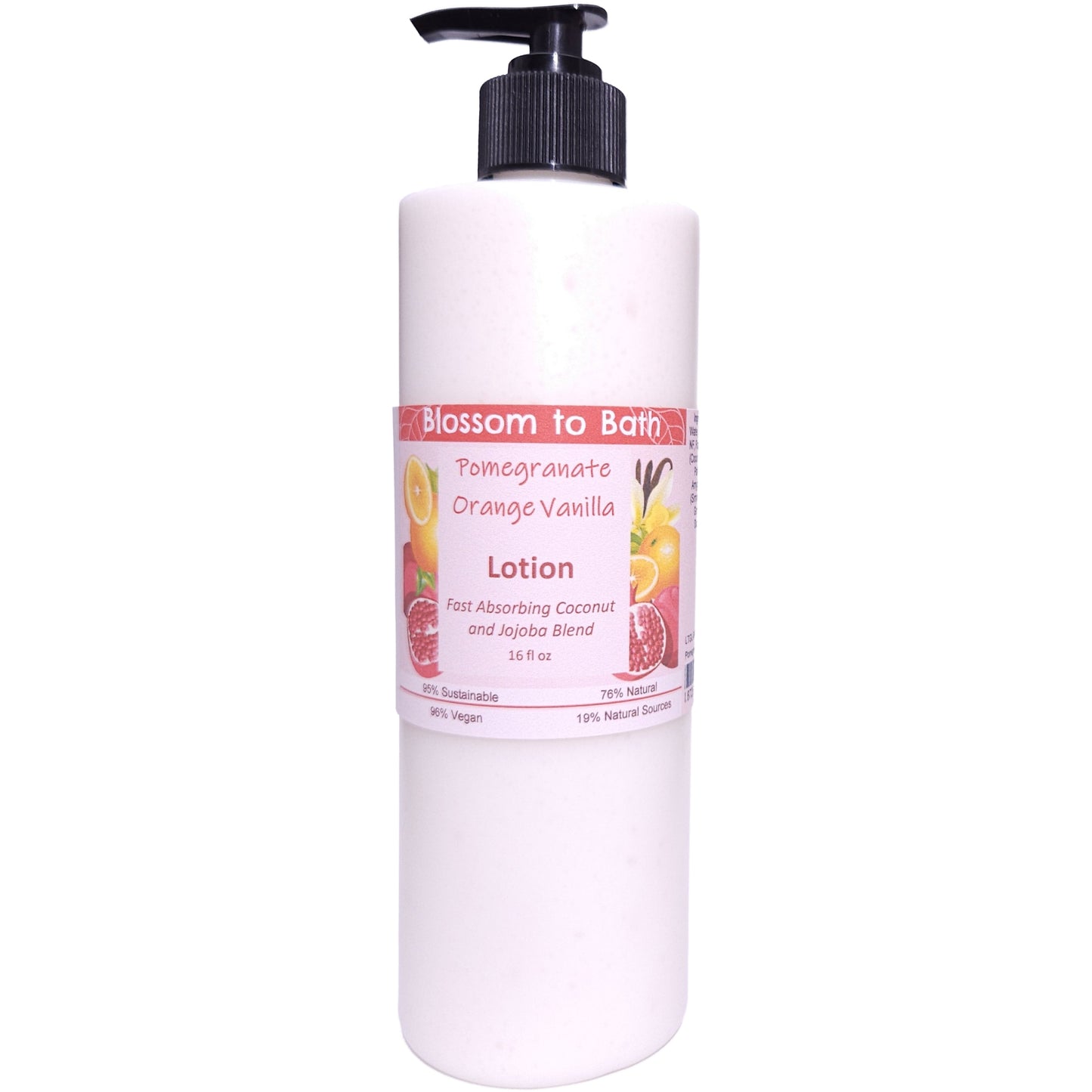 Pomegranate Orange Vanilla Lotion (16 ounce) - Natural Fragrance