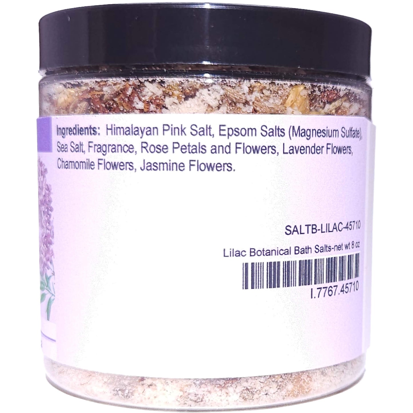 Lilac Botanical Bath Salts (8 ounce) - Phthalate Free Fragrance