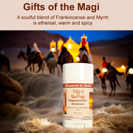Gifts of the Magi Magnesium Zinc Deodorant (2.7 ounce) - Phthalate Free Fragrance