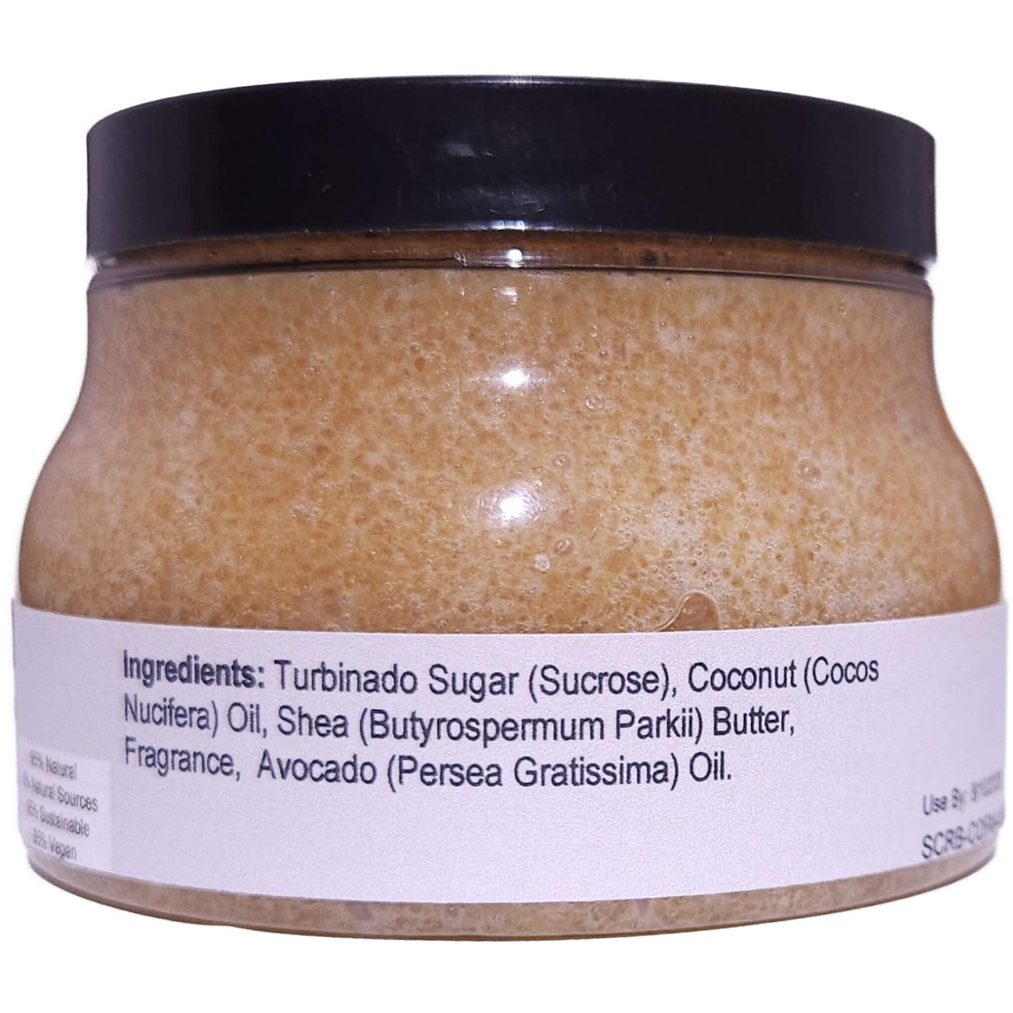Mocha Latte Body Scrub (8 Ounce) - Phthalate Free Fragrance