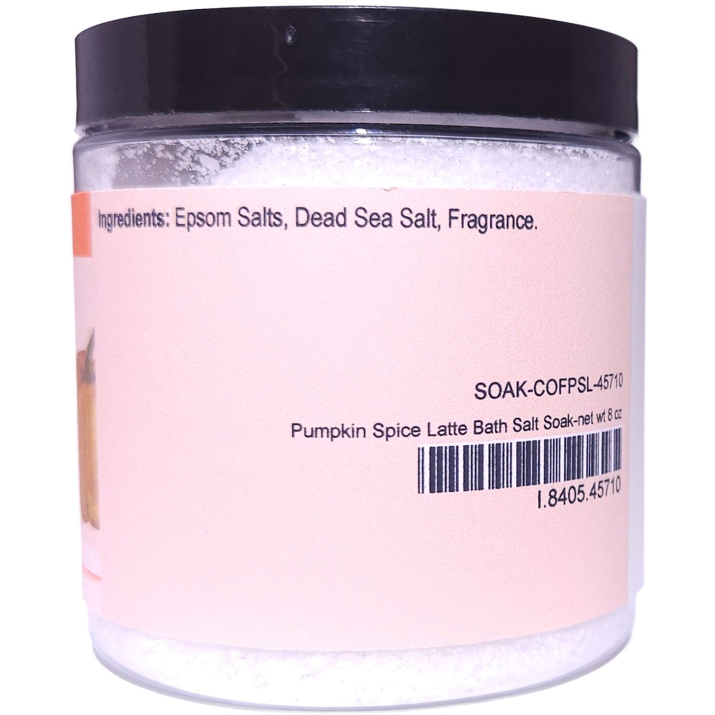Pumpkin Spice Latte Bath Salt Soak (8 ounce) - Phthalate Free Fragrance