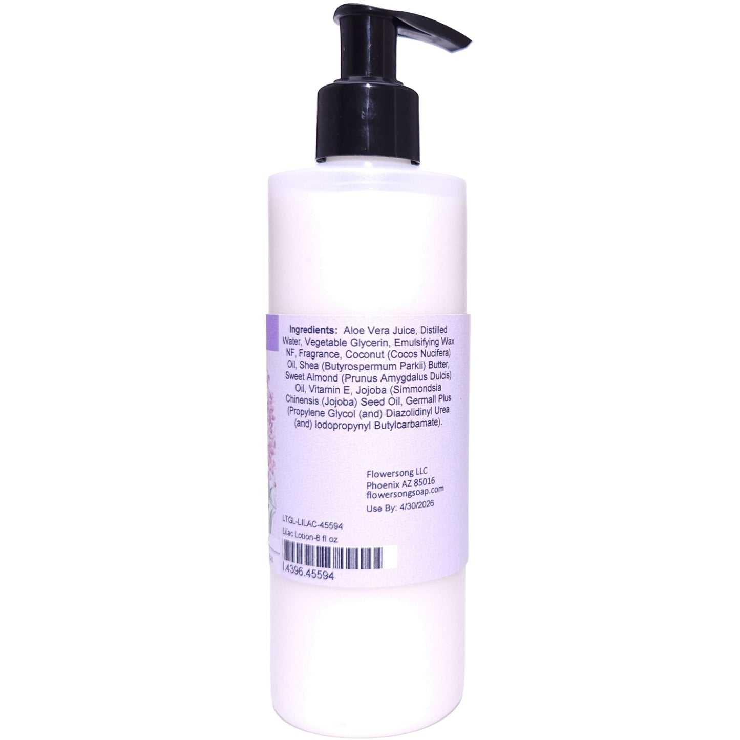 Lilac Lotion (8 Ounce) - Phthalate Free Fragrance