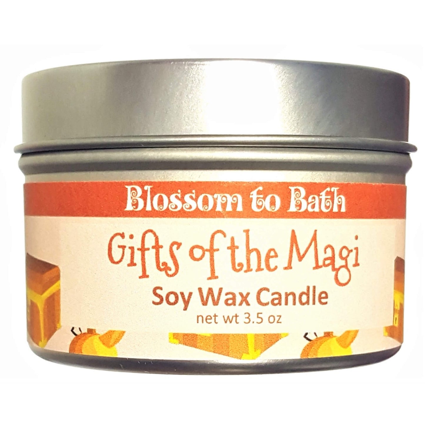 Buy Blossom to Bath Gifts of the Magi Soy Wax Candle from Flowersong Soap Studio. Fill the air with a charming fragrance that lasts for hours Celebrate the soulful side of the holiday spirit with warm spices and incense.