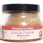 Buy Blossom to Bath A Lot Like Christmas Body Scrub from Flowersong Soap Studio.  Large crystal turbinado sugar plus  rich oils conveniently exfoliate and moisturize in one step  Find the holiday mood in an instant with this spicy sweet fragrance.