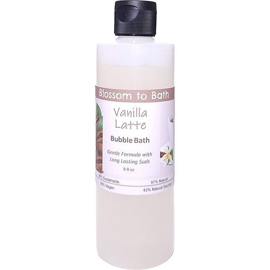 Vanilla Latte Bubble Bath (8 ounce) - Phthalate Free Fragrance