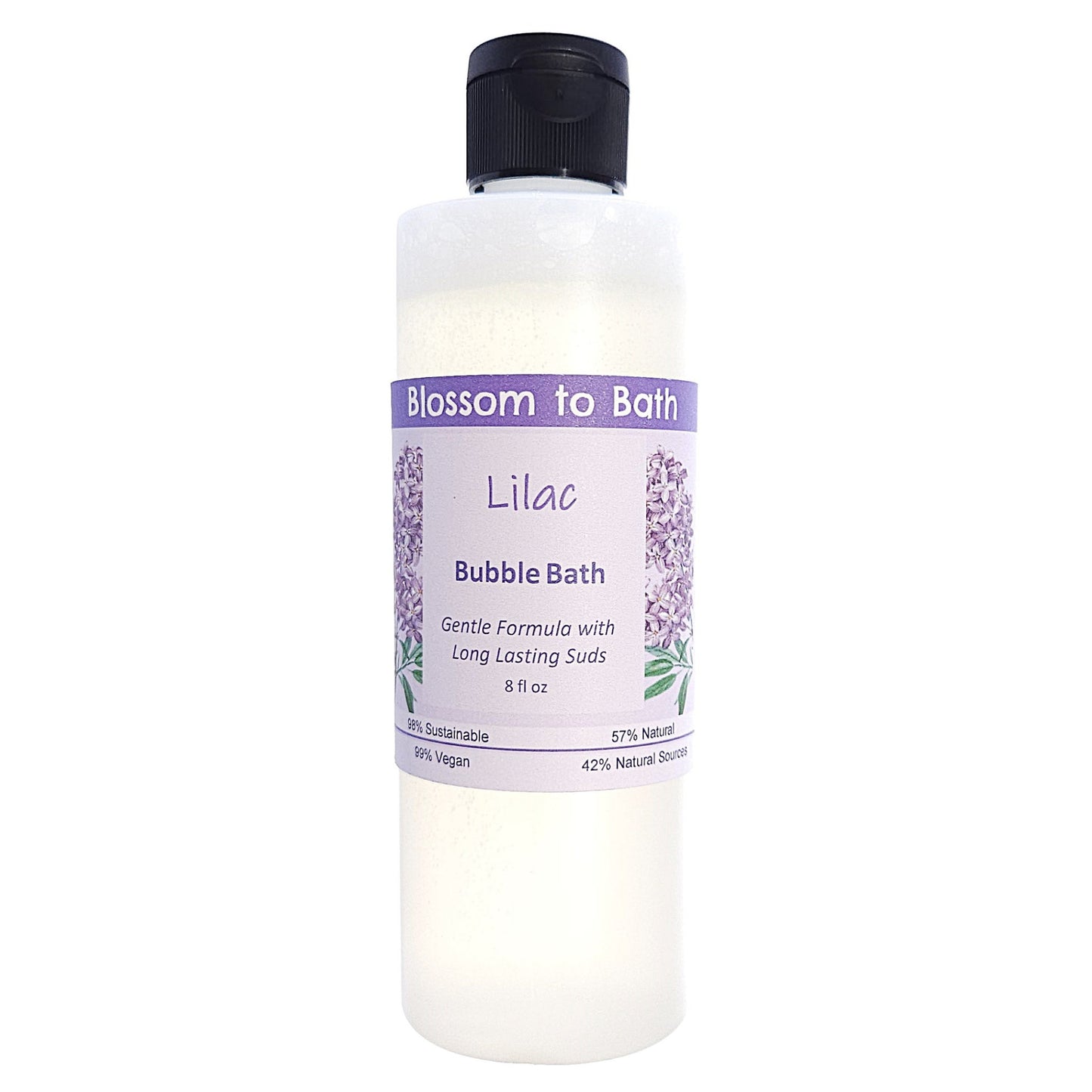 Lilac Bubble Bath (8 ounce) - Phthalate Free Fragrance