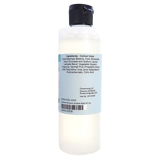 Gardenia Blossom Bubble Bath (8 ounce) - Phthalate Free Fragrance