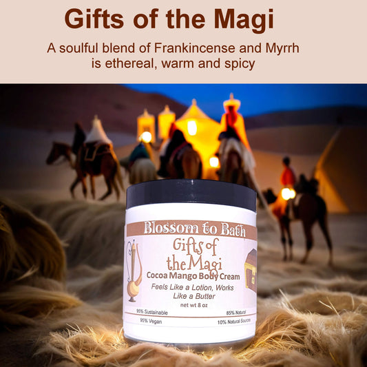 Gifts of the Magi Cocoa Mango Body Cream (8 Ounce) - Phthalate Free Fragrance