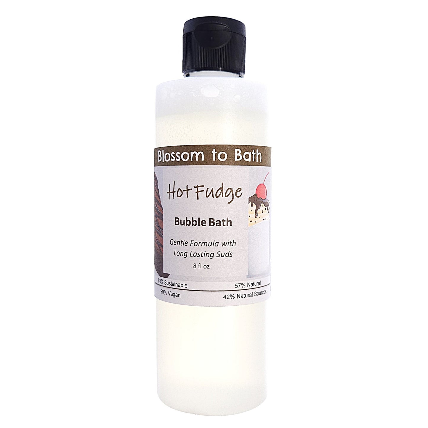 Hot Fudge Bubble Bath (8 ounce) - Phthalate Free Fragrance