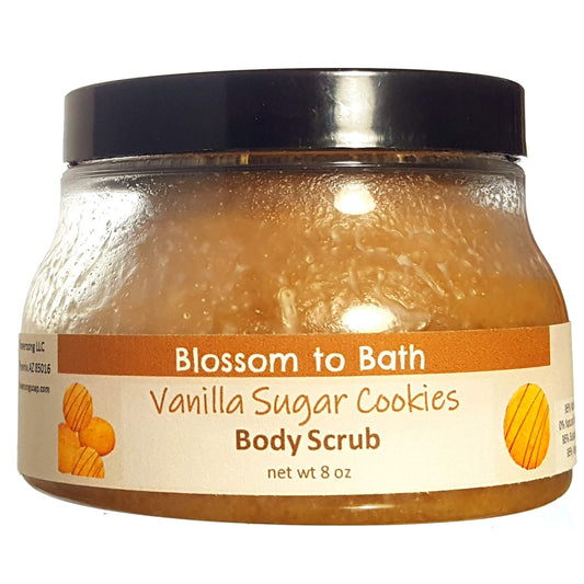 Vanilla Sugar Cookies Body Scrub (8 Ounce) - Phthalate Free Fragrance