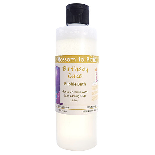 Birthday Cake Bubble Bath (8 ounce) - Natural Fragrance