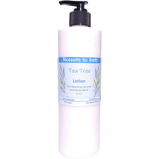 Tea Tree Lotion (16 ounce) - Pure Essential Oil Fragrance