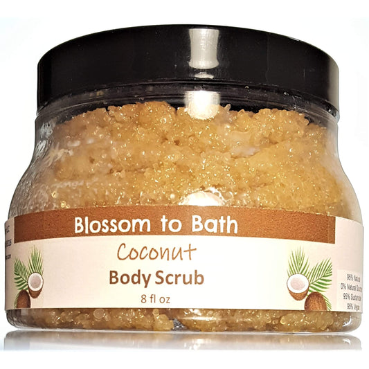 Coconut Body Scrub (8 Ounce) - Phthalate Free Fragrance