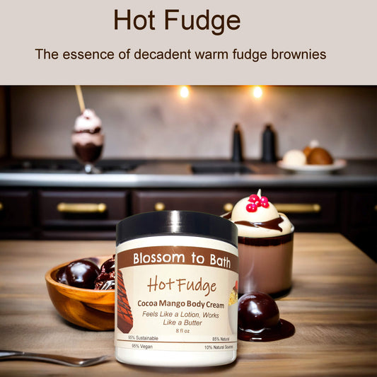 Hot Fudge Cocoa Mango Body Cream (8 Ounce) - Phthalate Free Fragrance