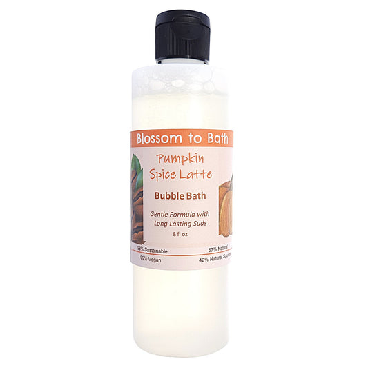 Pumpkin Spice Latte Bubble Bath (8 ounce) - Phthalate Free Fragrance