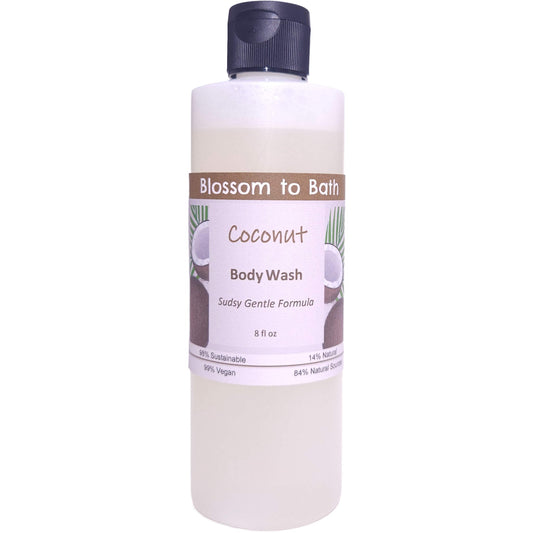 Coconut Body Wash (8 Ounce) - Phthalate Free Fragrance