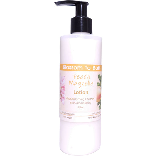 Peach Magnolia Lotion (8 Ounce) - Phthalate Free Fragrance