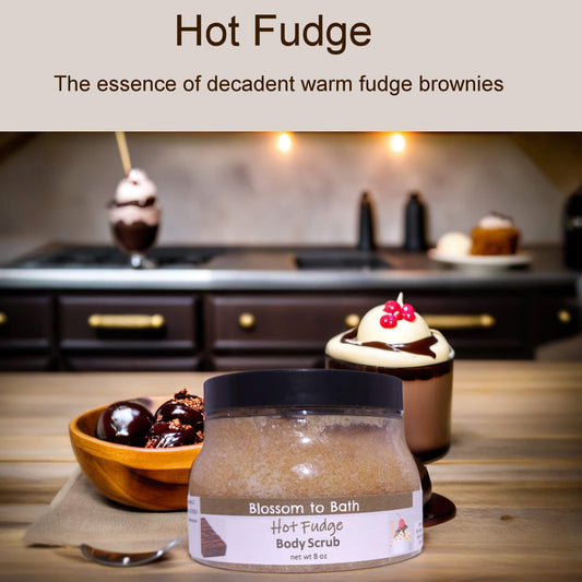 Hot Fudge Body Scrub (8 Ounce) - Phthalate Free Fragrance