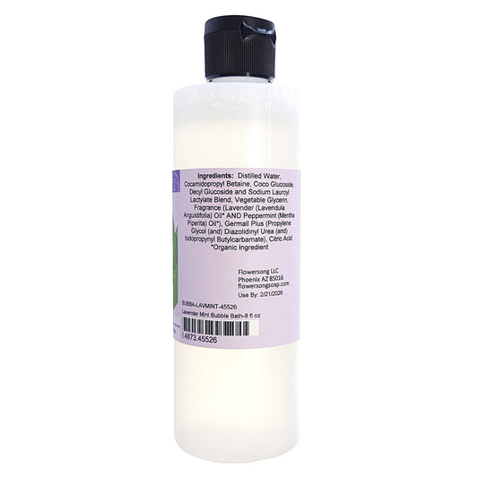 Lavender Mint Bubble Bath (8 ounce) - Pure Essential Oil Fragrance