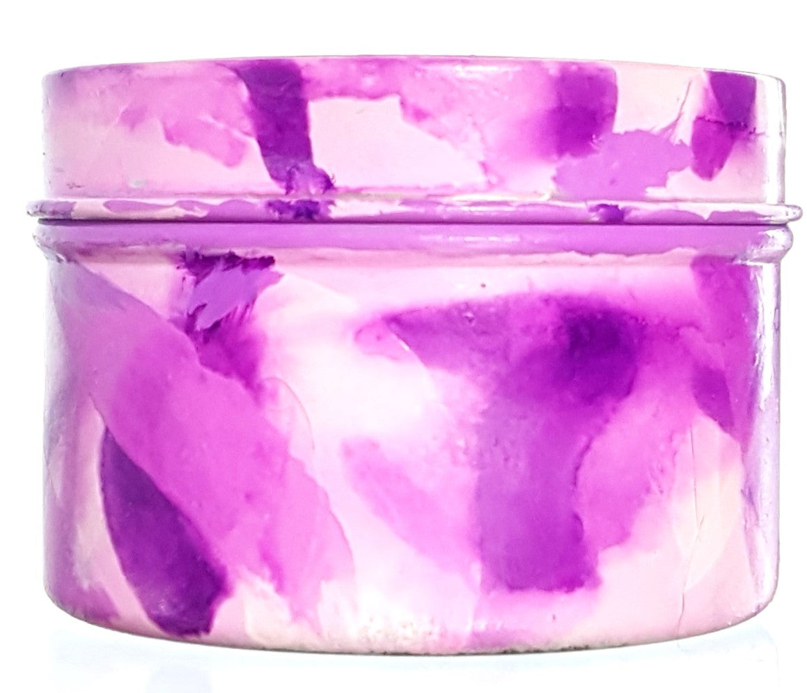 Lilac Handpainted Soy Wax Candle (3.5 ounce) - Phthalate Free Fragrance