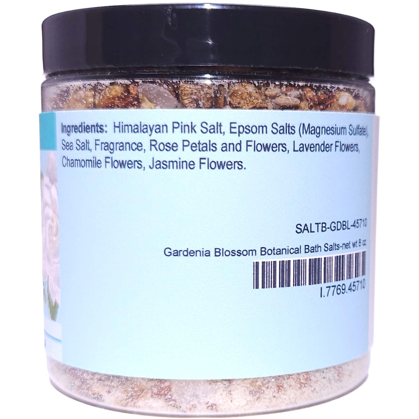 Gardenia Blossom Botanical Bath Salts (8 ounce) - Phthalate Free Fragrance