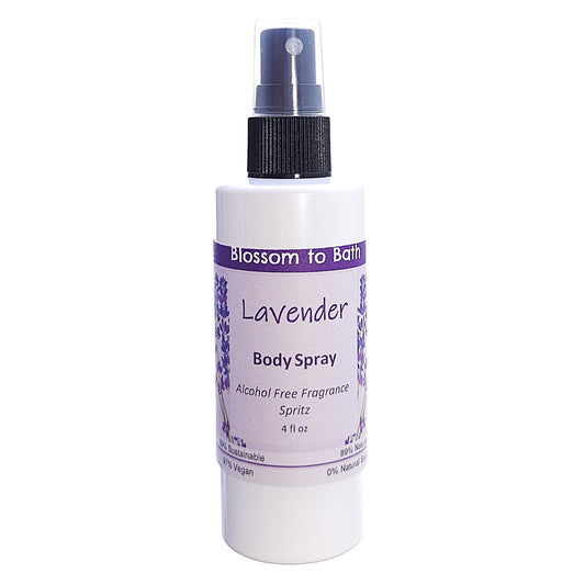 Lavender Body Spray  (4 Ounce) - Pure Essential Oil Fragrance