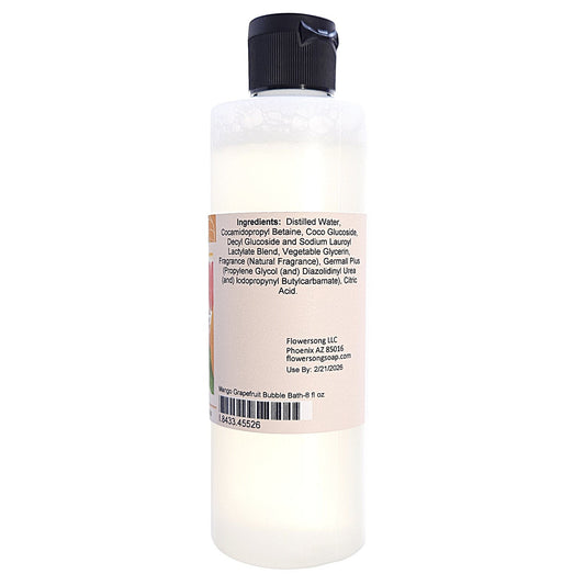 Mango Grapefruit Bubble Bath (8 ounce) - Natural Fragrance