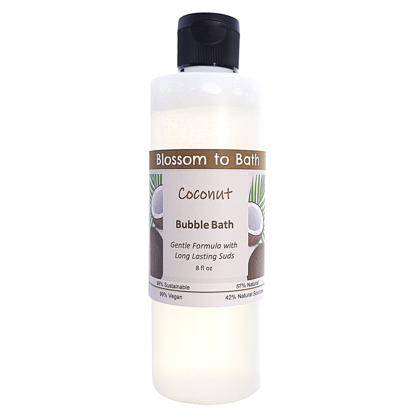 Coconut Bubble Bath (8 ounce) - Phthalate Free Fragrance