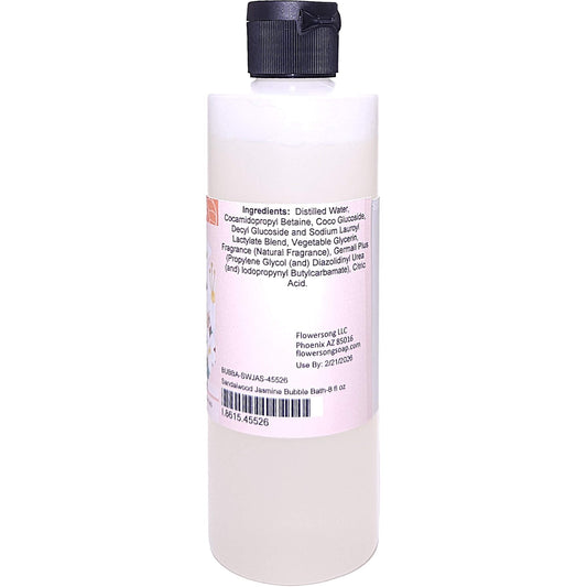 Sandalwood Jasmine Bubble Bath (8 ounce) - Natural Fragrance