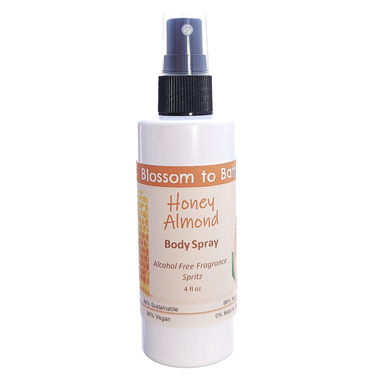 Honey Almond Body Spray (4 Ounce) - Phthalate Free Fragrance