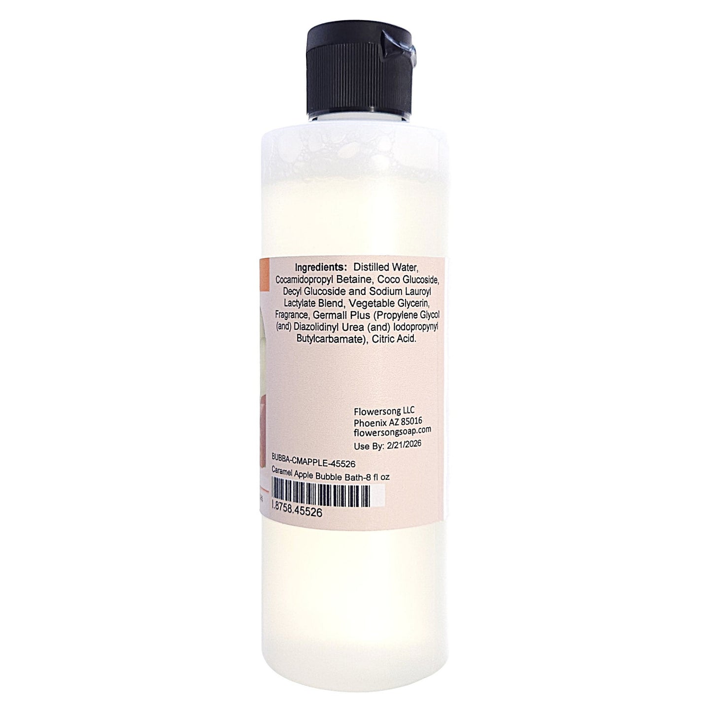 Caramel Apple Bubble Bath (8 ounce) - Phthalate Free Fragrance