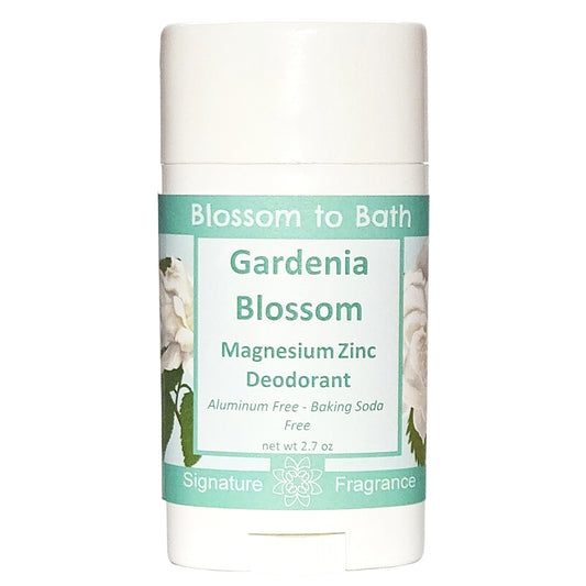 Gardenia Blossom Magnesium Zinc Deodorant (2.7 ounce) - Phthalate Free Fragrance