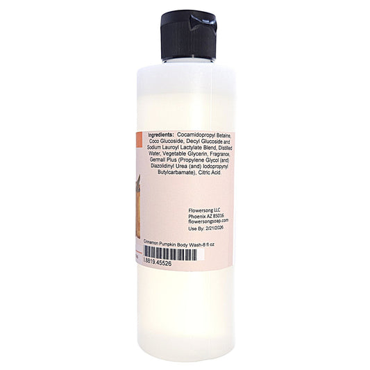 Cinnamon Pumpkin Body Wash (8 ounce) - Phthalate Free Fragrance