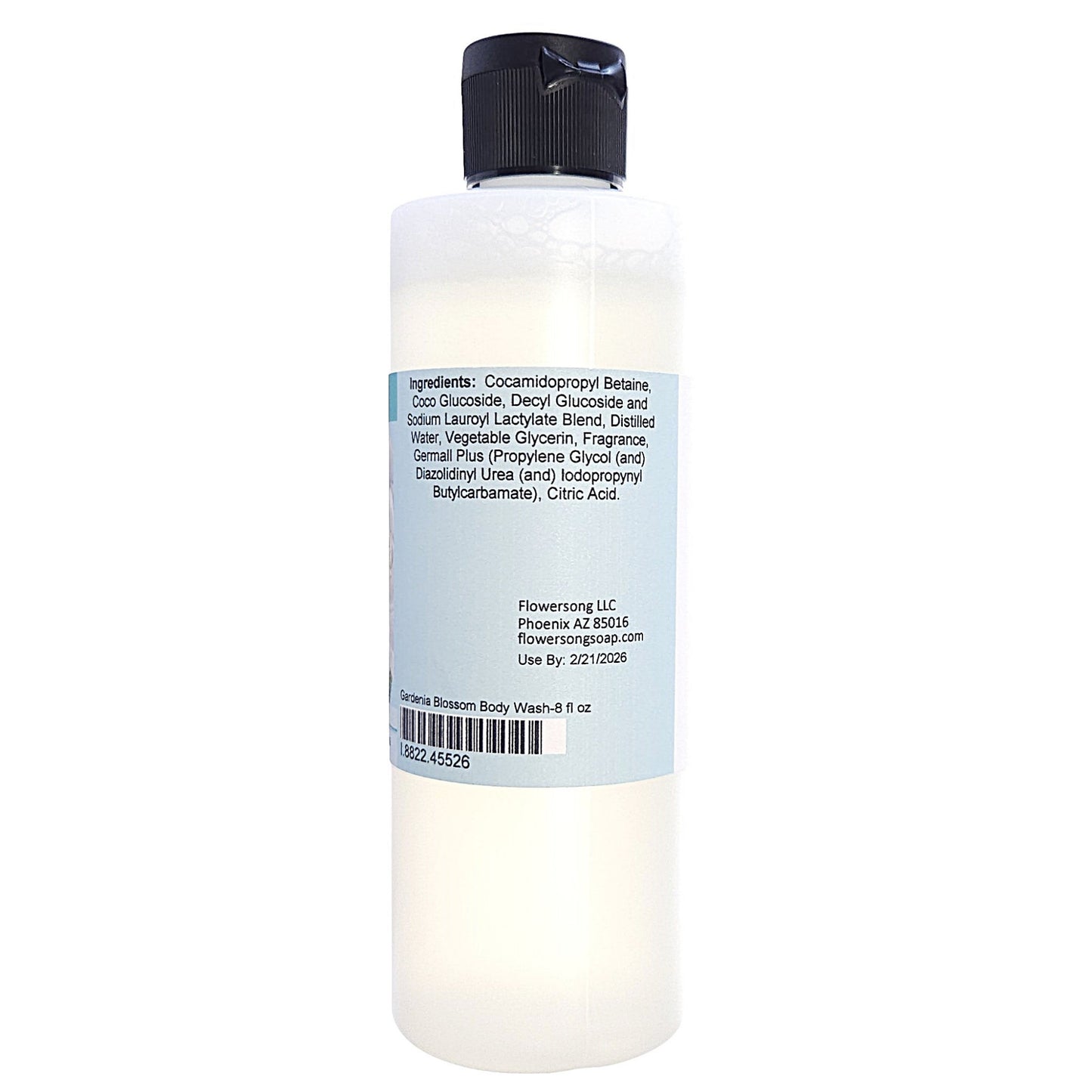 Gardenia Blossom Body Wash (8 ounce) - Phthalate Free Fragrance