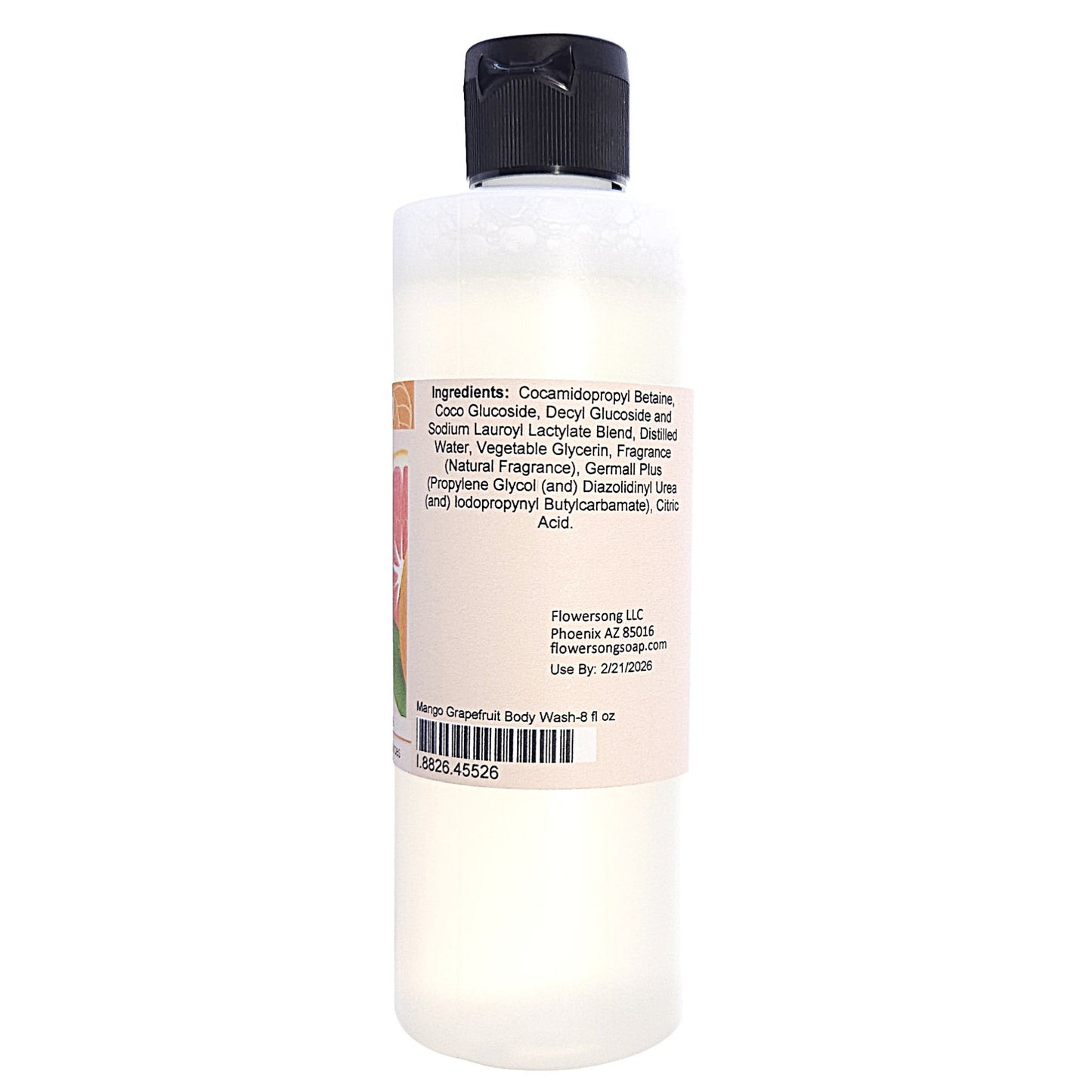 Mango Grapefruit Body Wash (8 ounce) - Natural Fragrance