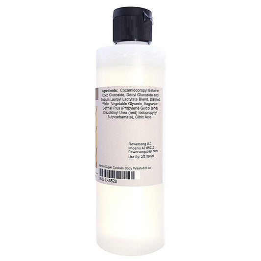 Vanilla Sugar Cookies Body Wash (8 ounce) - Phthalate Free Fragrance