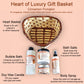 Cinnamon Pumpkin Heart of Luxury Gift Basket - Phthalate Free Fragrance