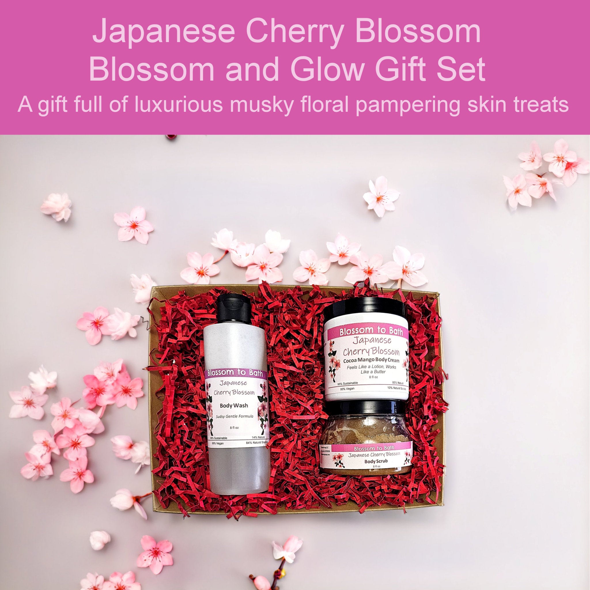 Cherry Blossom store Gift Set