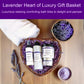 Lavender Heart of Luxury Gift Basket - Pure Essential Oil Fragrance