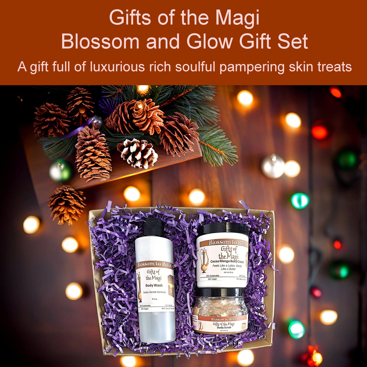 Gifts of the Magi Blossom and Glow Gift Set - Phthalate Free Fragrance