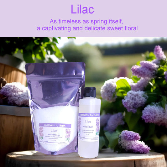 Lilac Salt & Bubble Bundle - Phthalate Free Fragrance