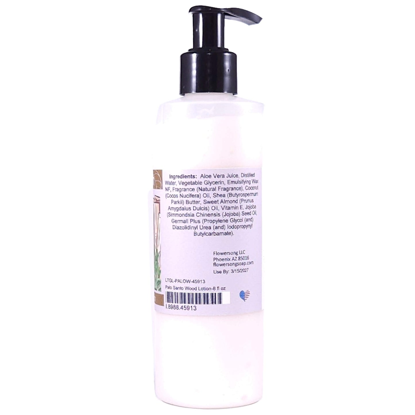 Palo Santo Wood Lotion (8 Ounce) - Natural Fragrance