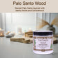 Palo Santo Wood Bath Salt Soak (8 ounce) - Natural Fragrance