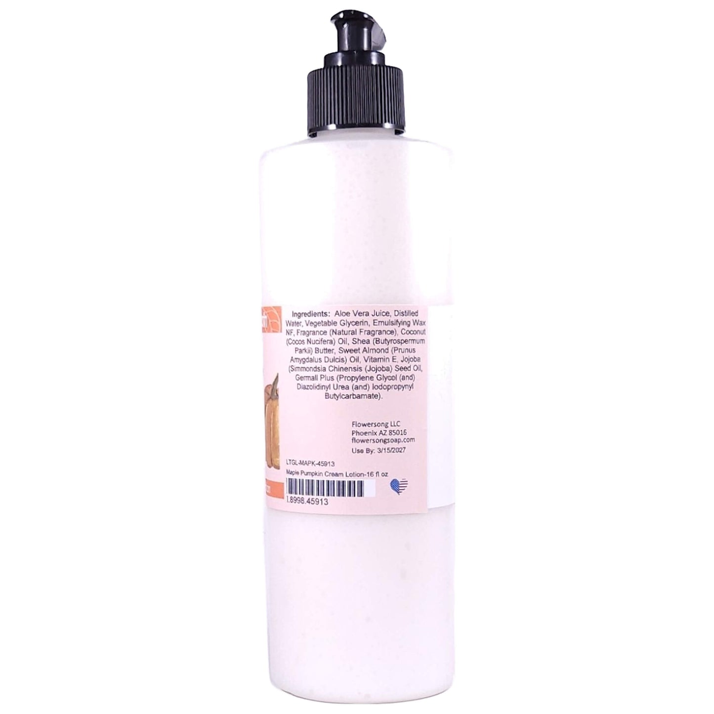 Maple Pumpkin Cream Lotion (16 ounce) - Natural Fragrance
