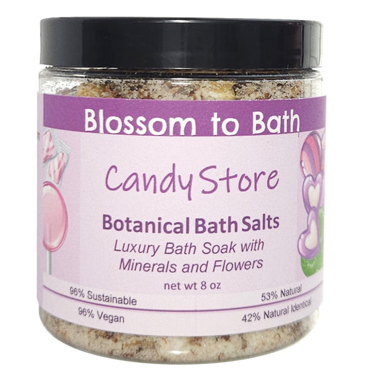 Candy Store Botanical Bath Salts (8 ounce) - Phthalate Free Fragrance