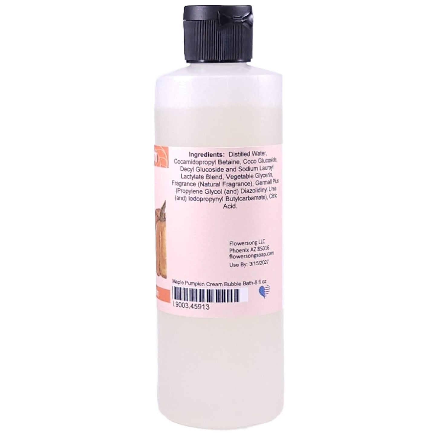 Maple Pumpkin Cream Bubble Bath (8 ounce) - Natural Fragrance